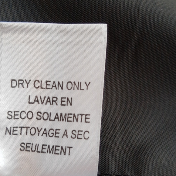 BCBG MAXAZRIA Gray Pinstripe Jacket and Pants Suit - Picture 10 of 11